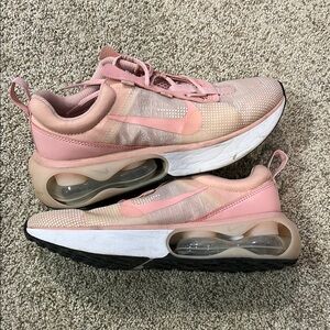 Youth Girls Pink Nike Air Max Sneakers
